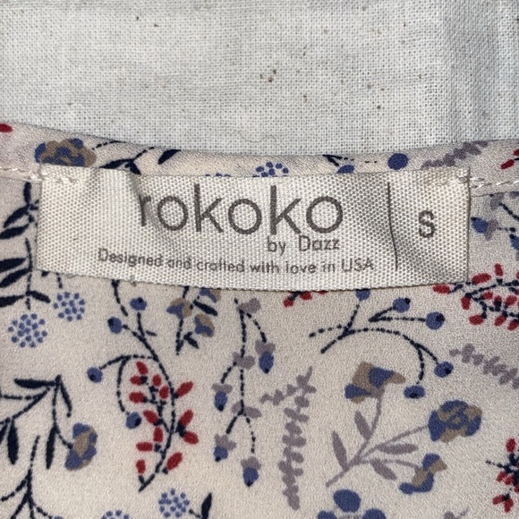 Rokoko Floral Ditsy Print Blouse - Picture 8 of 12